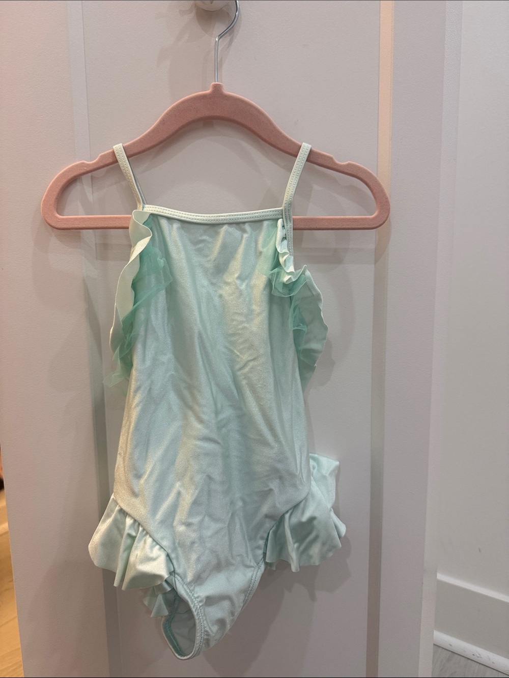 Tutu Du Monde Girls One-Piece Swimsuit in Mint Green